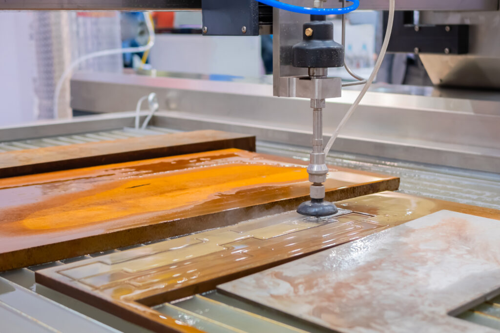 waterjet cutting